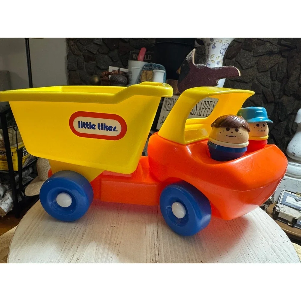 Little Tikes 3 Pc Construction Set Made in USA Vintage